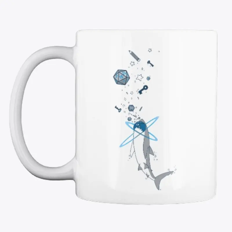 Shark Planet Attack Mug