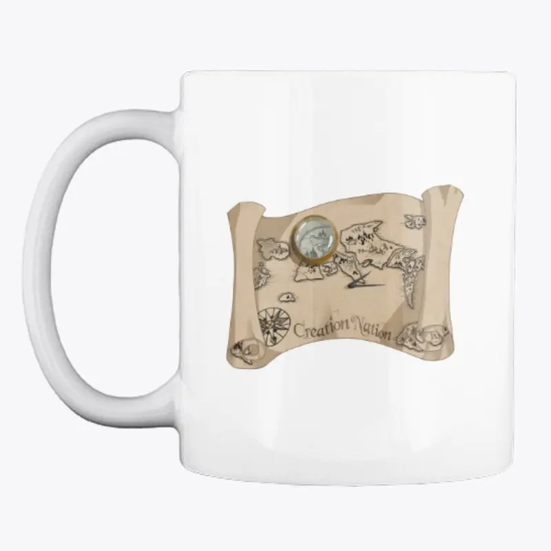 Creation Nation Map Mug