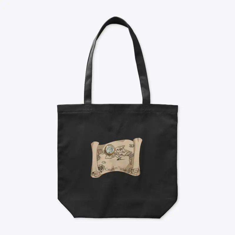 Creation Nation Map Tote