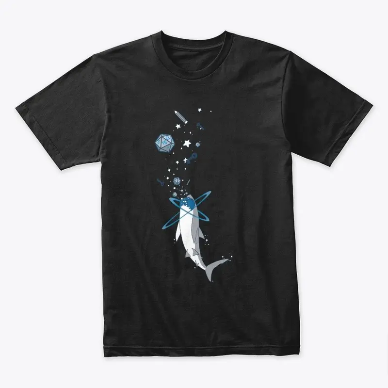 Shark Planet Attack Tees